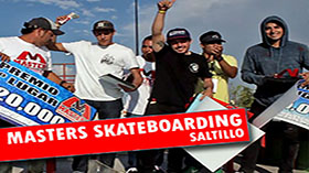 Masters Skateboarding en Saltillo