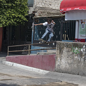Christian Nuñez - Foto: Miguel Angel López Virgen - Frontside Boardslide - Guadalajara