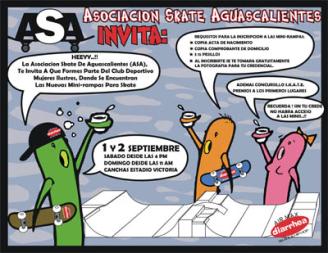 Asociación Skate de Aguascalientes.
