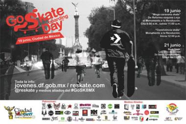 Go Skate Day en el Distrito Federal