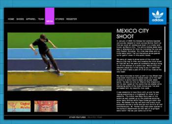 Fotos y video del equipo Adidas en México.