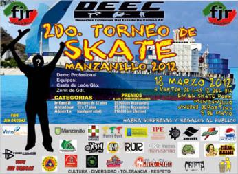 Mazanillo 2do Torneo Skateboard