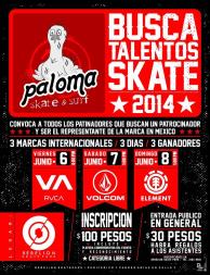 Paloma Skate & Surf busca talentos