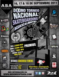 Nacional Skate Aguascalientes 2011.