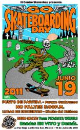 Go Skate Day en la Paz.