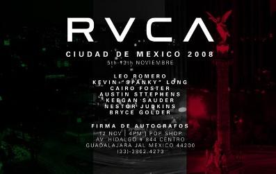 RVCA en México.