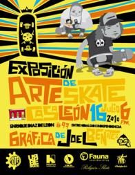 Exposición de ArteSkate en Guadalajara