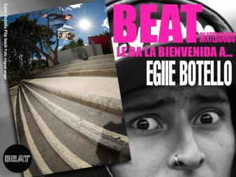 Egiie Botello en Beat Skateboards