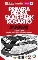 Concurso en Rosarito y Primera piedra para un skatepark.