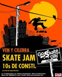 Skate Jam en el Distrito Federal.