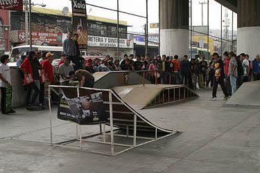 Fotos del concurso en la Jaula Skatepark.