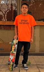 José Aguirre en Border Skateboards