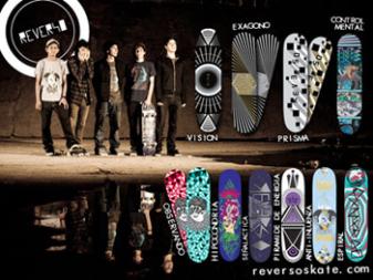 Reverso skateboards nuevo catálogo.