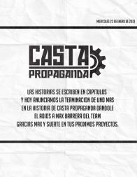 Max Barrera sale de Casta Propaganda