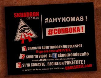 GANADORES DE  SKUADRON DE CALLE  #CONBOKA 2014
