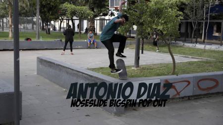 Antonio Díaz - Noseslide Bigspin Out